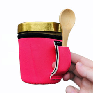 Neon Pink Pint Size Ice Cream Handler™, Drink Handlers - A Blissfully Beautiful Boutique