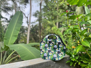 Panda Panda Lunch Bag Tote, Drink Handlers - A Blissfully Beautiful Boutique