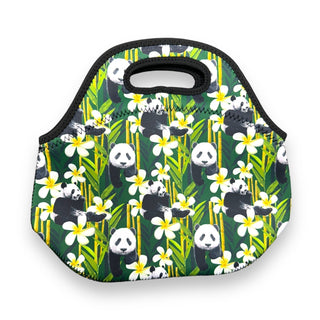 Panda Panda Lunch Bag Tote, Drink Handlers - A Blissfully Beautiful Boutique