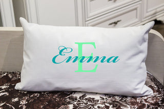 Personalized Monogram Custom Pillow Case |  Sleeping Pillowcase | 20"x30" standard pillowcase | 100% ultra soft microfiber |, Monogram Online - A Blissfully Beautiful Boutique