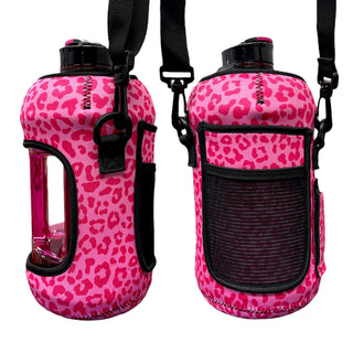 Pink on Pink Leopard 1/2 Gallon Jug Carrying Handler™