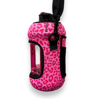 Pink on Pink Leopard 1/2 Gallon Jug Carrying Handler™