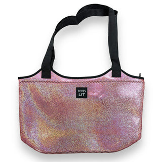 Pink Party Neoprene Tote, Drink Handlers - A Blissfully Beautiful Boutique