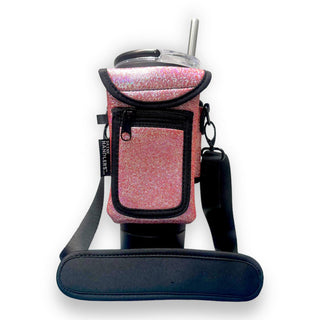 Pink Party Wrap Around Drink Pocket, Drink Handlers - A Blissfully Beautiful Boutique