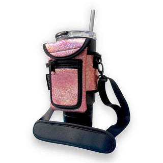 Pink Party Wrap Around Drink Pocket, Drink Handlers - A Blissfully Beautiful Boutique