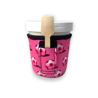 Pink Soccer Pint Size Ice Cream Handler™