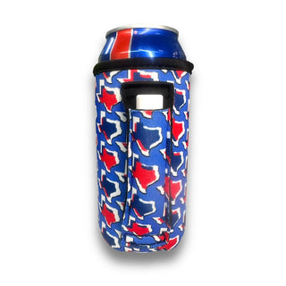 Red White & Texas 16oz Can Handler™