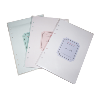 A5 Refills for Meal Planning, To-Do Lists & Notes, momAgenda - A Blissfully Beautiful Boutique