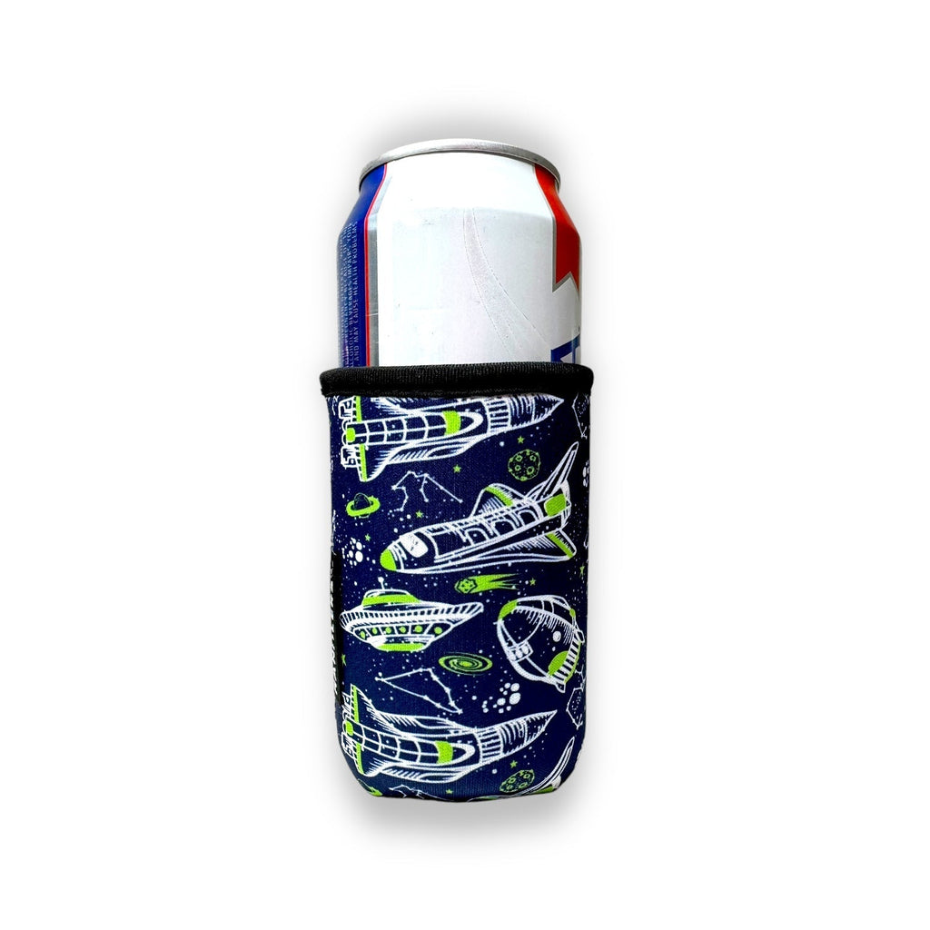 Rocket Ships 12oz Stubby Can Handler™ | A Blissfully Beautiful Boutique