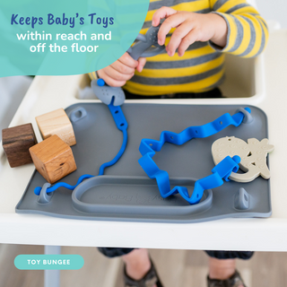 Toy Bungee Tether BLUE