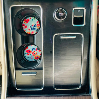 Spring Fling Neoprene Car Coasters