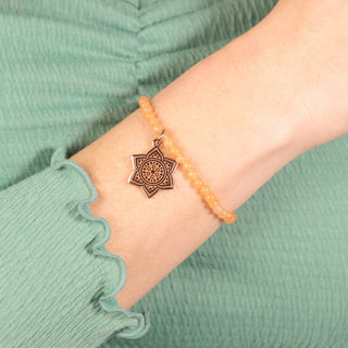 Sacral Chakra Stretch Bracelet