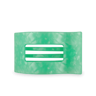 Spring Splash Large Flat Rectangle Hair Clip, TELETIES - A Blissfully Beautiful Boutique