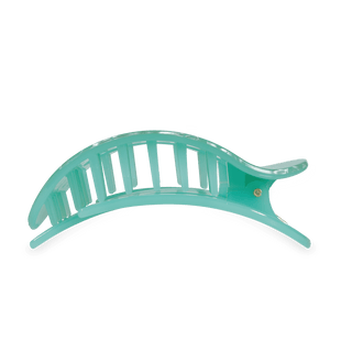 Spring Splash Large Flat Round Hair Clip, TELETIES - A Blissfully Beautiful Boutique