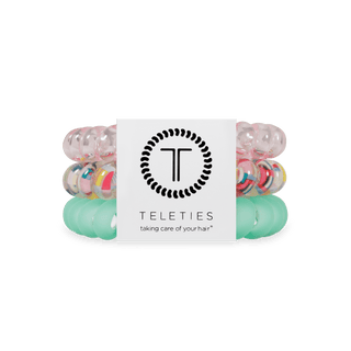 Spring Splash Large Hair Ties, TELETIES - A Blissfully Beautiful Boutique