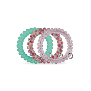 Spring Splash Large Hair Ties, TELETIES - A Blissfully Beautiful Boutique