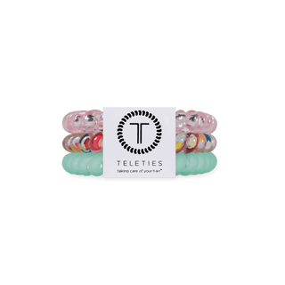 Spring Splash Small Hair Ties, TELETIES - A Blissfully Beautiful Boutique