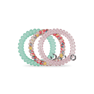Spring Splash Small Hair Ties, TELETIES - A Blissfully Beautiful Boutique