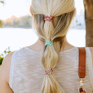 Spring Splash Small Hair Ties, TELETIES - A Blissfully Beautiful Boutique