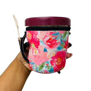 Summer Blooms w/ Leopard Pint Size Ice Cream Handler™