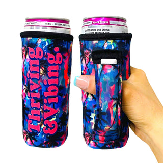 Thriving & Vibing 12oz Slim Can Handler™