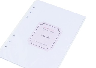 A5 Refills for Meal Planning, To-Do Lists & Notes, momAgenda - A Blissfully Beautiful Boutique
