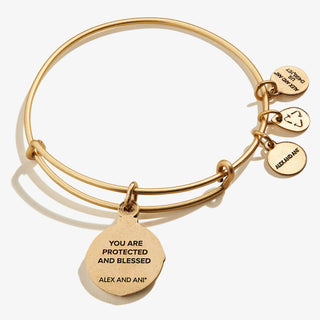 Token of Luck Horseshoe Charm Bangle