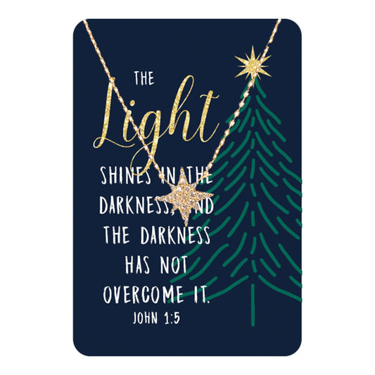 The Light Shines Keepsake Card