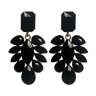 Black Showstopper Earrings