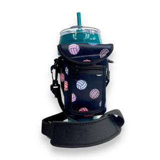 Volleyball Wrap Around Drink Pocket