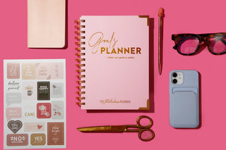 The Ultimate Goal Planner | Undated Weekly & Daily Planner | Goal Setting Planner, The Fabulous Planner - A Blissfully Beautiful Boutique