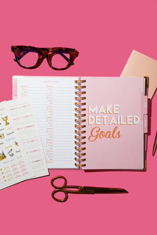The Ultimate Goal Planner | Undated Weekly & Daily Planner | Goal Setting Planner, The Fabulous Planner - A Blissfully Beautiful Boutique