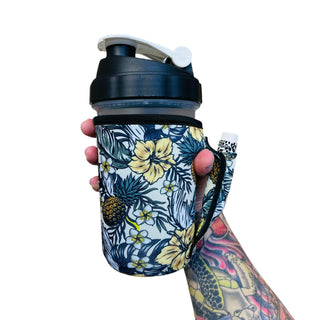 Yellow Isle 16oz PINT Glass / Medium Fountain Drinks and Tumbler Handlers™