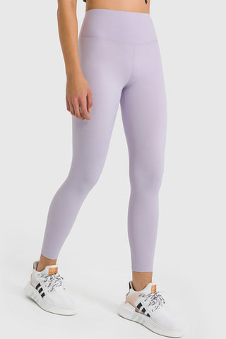 High Waist Ankle-Length Yoga Leggings, Trendsi - A Blissfully Beautiful Boutique