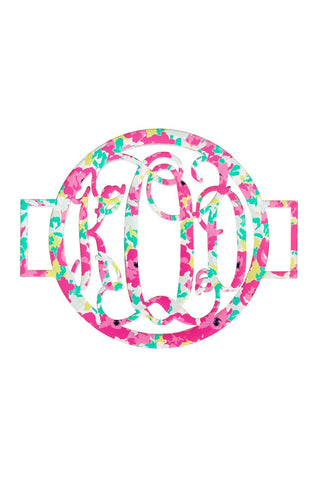 Vine Font Monogram Disc, 1488 - A Blissfully Beautiful Boutique