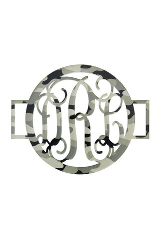 Vine Font Monogram Disc, 1488 - A Blissfully Beautiful Boutique