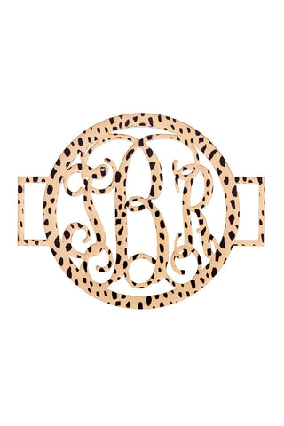 Vine Font Monogram Disc, 1488 - A Blissfully Beautiful Boutique