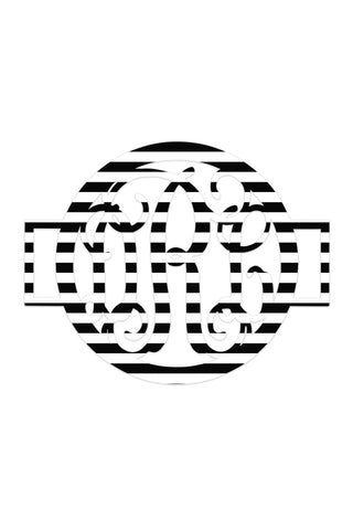 Vine Font Monogram Disc, 1488 - A Blissfully Beautiful Boutique