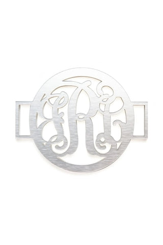 Vine Font Monogram Disc, 1488 - A Blissfully Beautiful Boutique