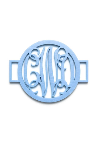 Vine Font Monogram Disc, 1488 - A Blissfully Beautiful Boutique