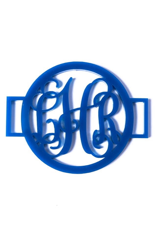 Vine Font Monogram Disc, 1488 - A Blissfully Beautiful Boutique