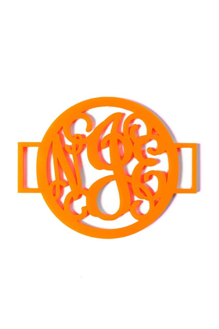 Vine Font Monogram Disc, 1488 - A Blissfully Beautiful Boutique