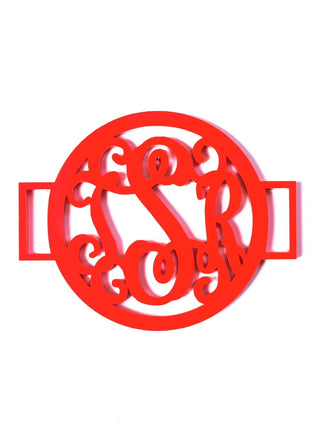 Vine Font Monogram Disc, 1488 - A Blissfully Beautiful Boutique