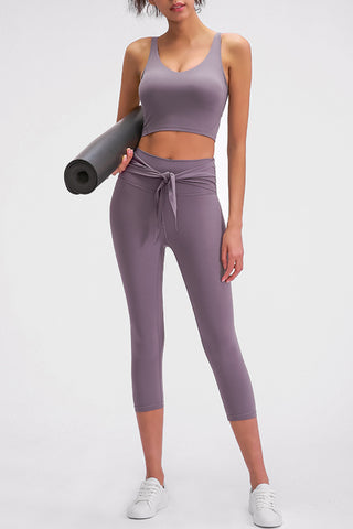 Scoop Back Sports Bra, Trendsi - A Blissfully Beautiful Boutique