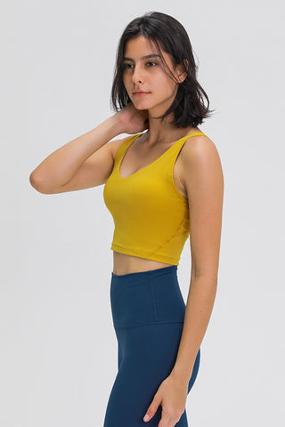 Scoop Back Sports Bra, Trendsi - A Blissfully Beautiful Boutique