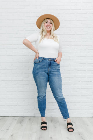 High Waist Slim Fit Jeans, Judy Blue - A Blissfully Beautiful Boutique