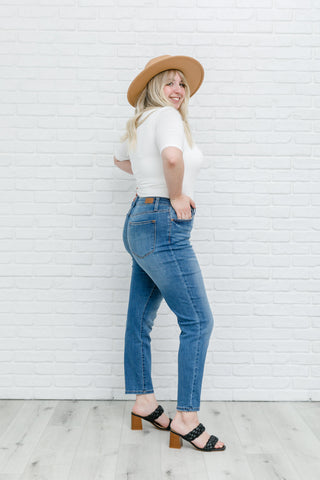 High Waist Slim Fit Jeans, Judy Blue - A Blissfully Beautiful Boutique