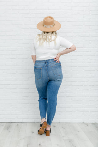 High Waist Slim Fit Jeans, Judy Blue - A Blissfully Beautiful Boutique