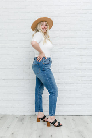 High Waist Slim Fit Jeans, Judy Blue - A Blissfully Beautiful Boutique