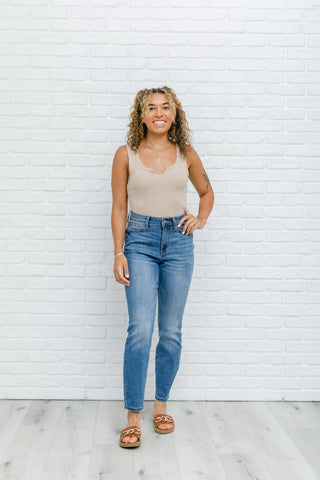 High Waist Slim Fit Jeans, Judy Blue - A Blissfully Beautiful Boutique